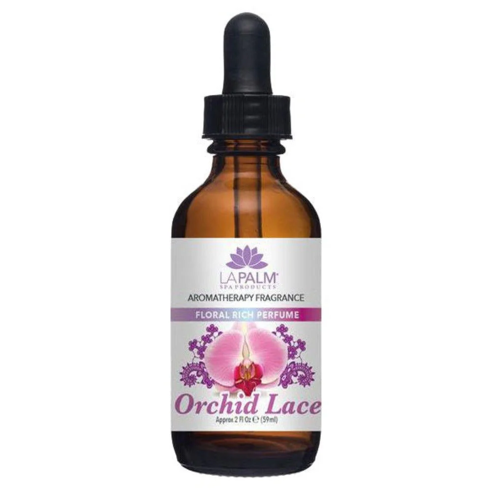 La Palm Organic Oil 2Oz Orchid Lace