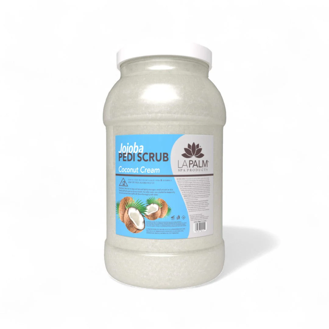 La Palm Pedi Gel Scrub - Coconut Cream 1Gal