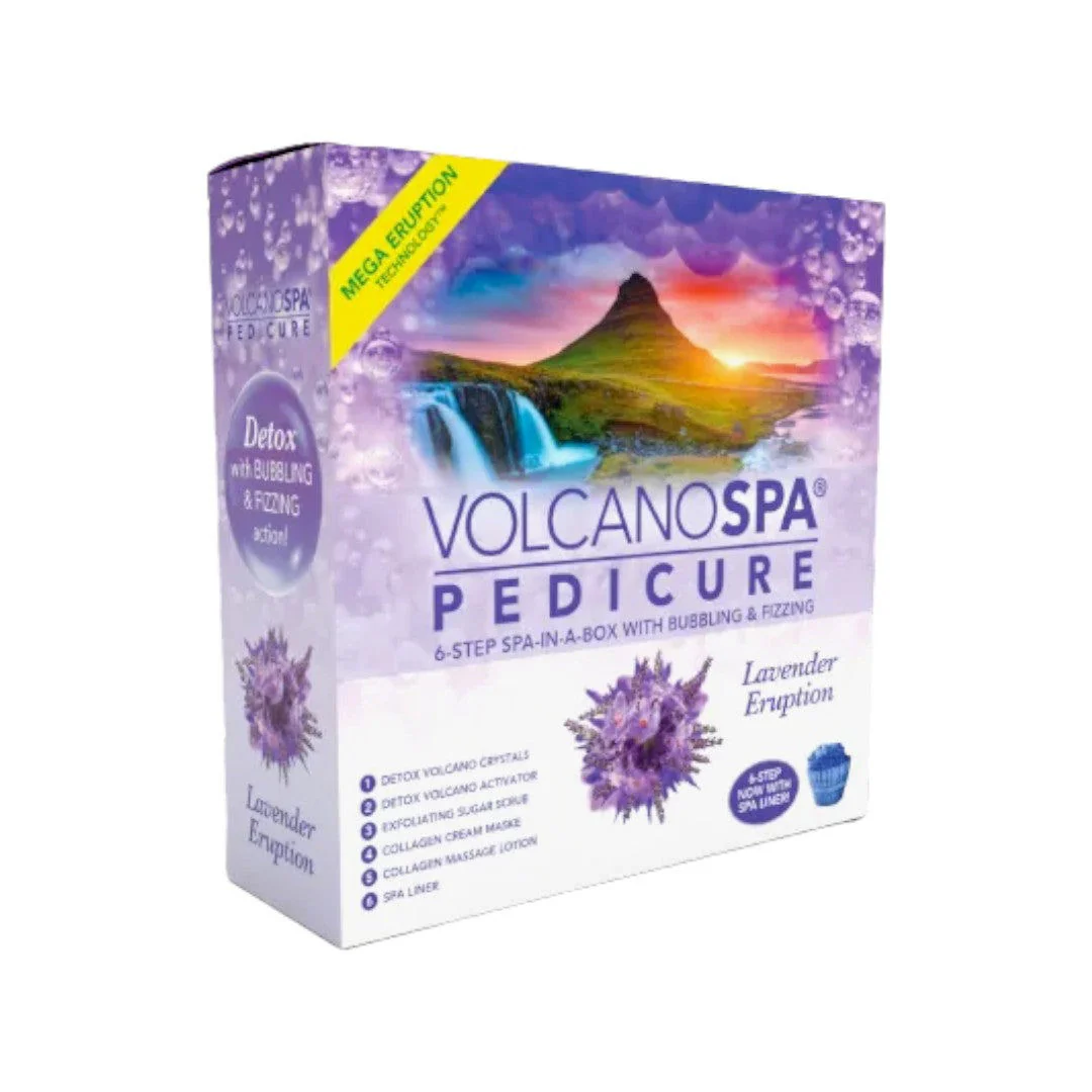 La Palm Volcano Spa Pedicure 6 Step Lavender (Case of 36) - Image 2
