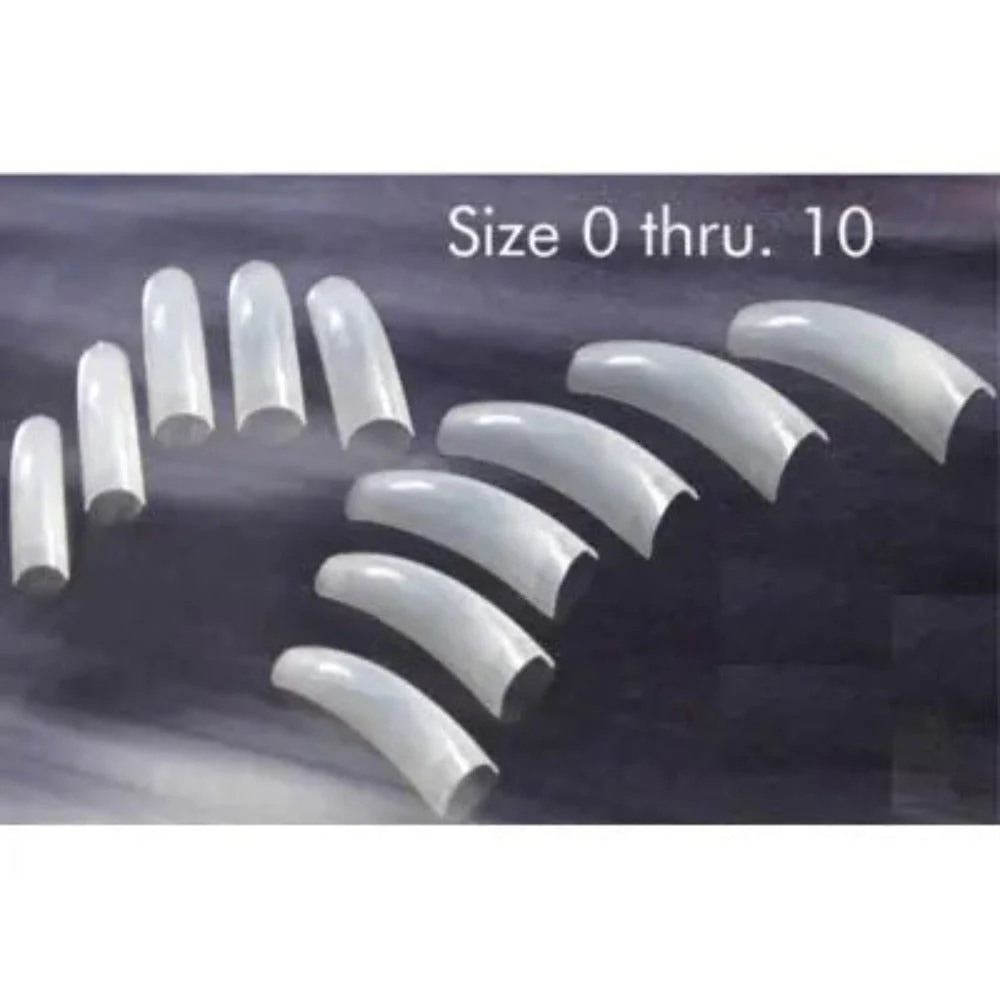 Lamour Nail Tips - Krystal Size #1 (Bag of 50)