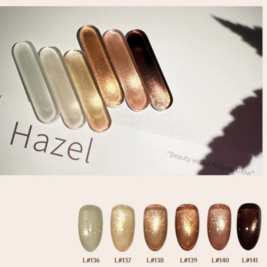 Liuhwa Cat Eye Gel Polish (HEMA-Free) - Hazel #L140 - Image 4