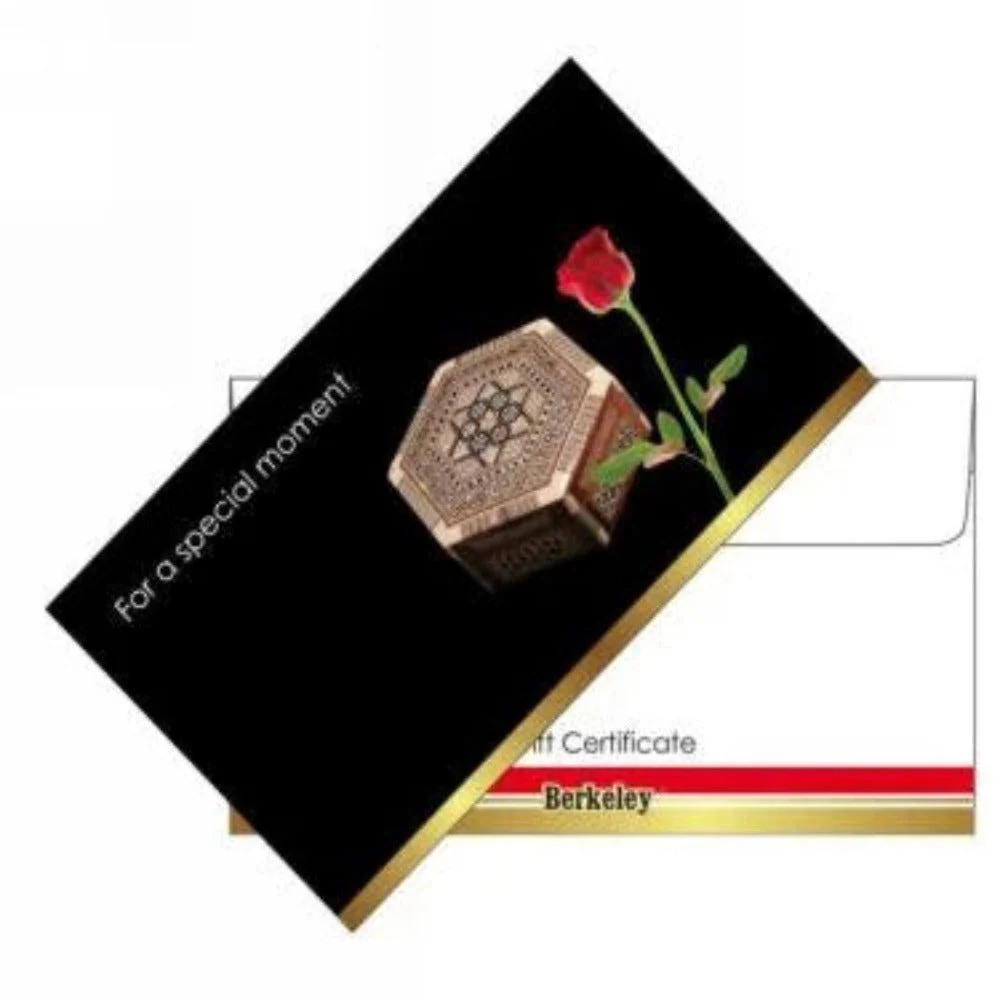 Matching Envelope For Gift Certificate #EN103