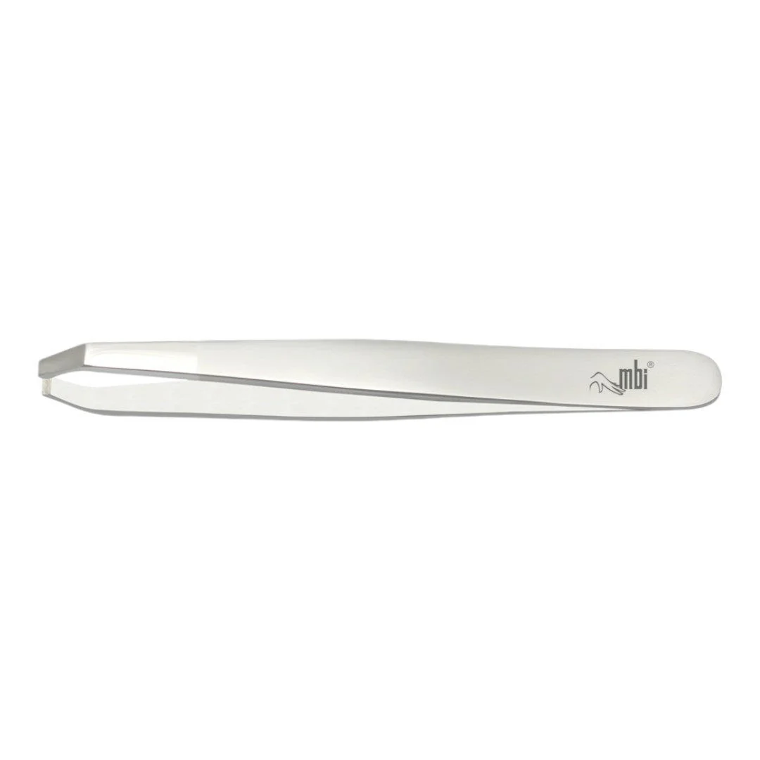 MBI-402 Eyebrow Tweezer Straight Claw Size 4'