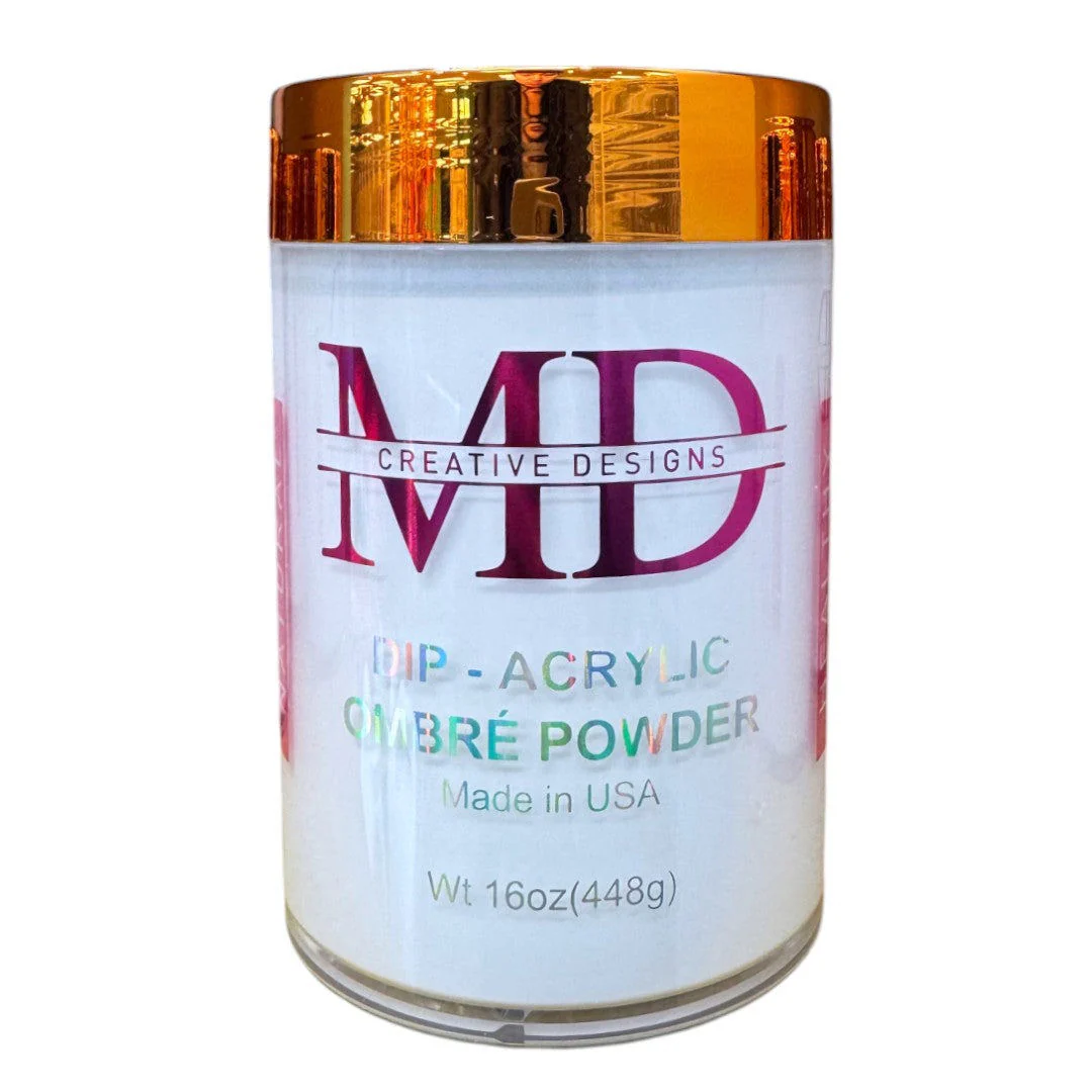 MD Dipping Powder 2In1 Super White 16Oz