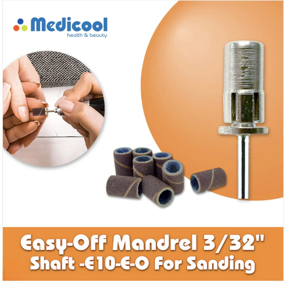 Medicool Nail Drill Bits - Easy On/Off Regular Mandrel 3/32 - Image 3