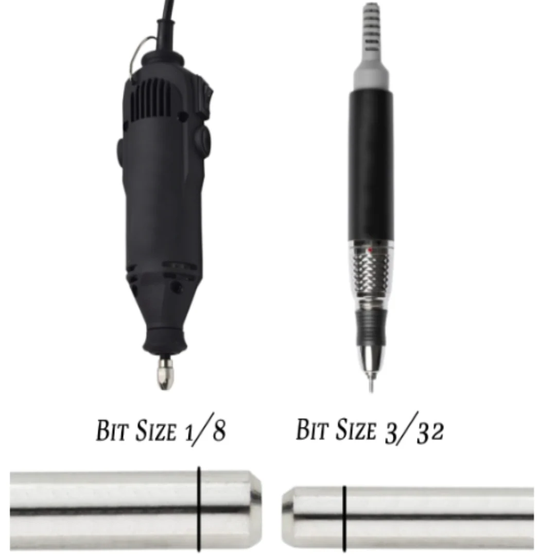 Medicool Nail Drill Bits - Easy On/Off Regular Mandrel 3/32 - Image 5