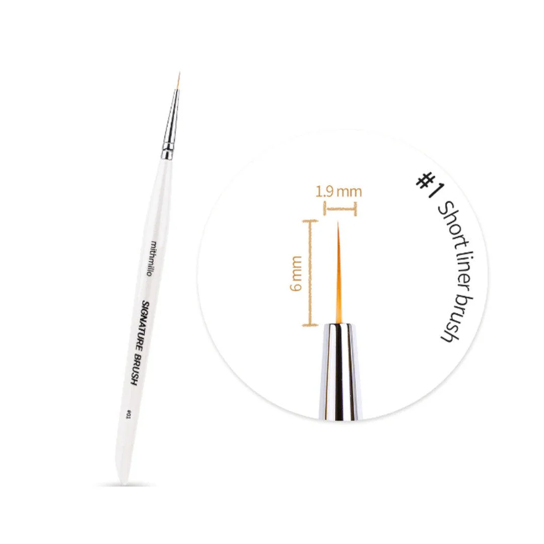 Mithmillo Artistic Signature Art Brush - Short Liner #1 - Image 2