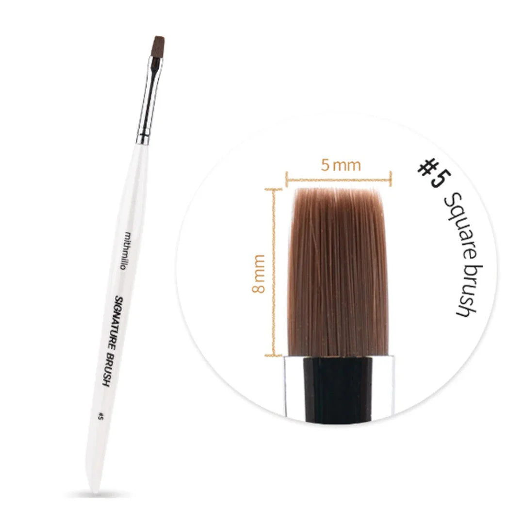 Mithmillo Artistic Signature Gel Brush - Square #5 - Image 2