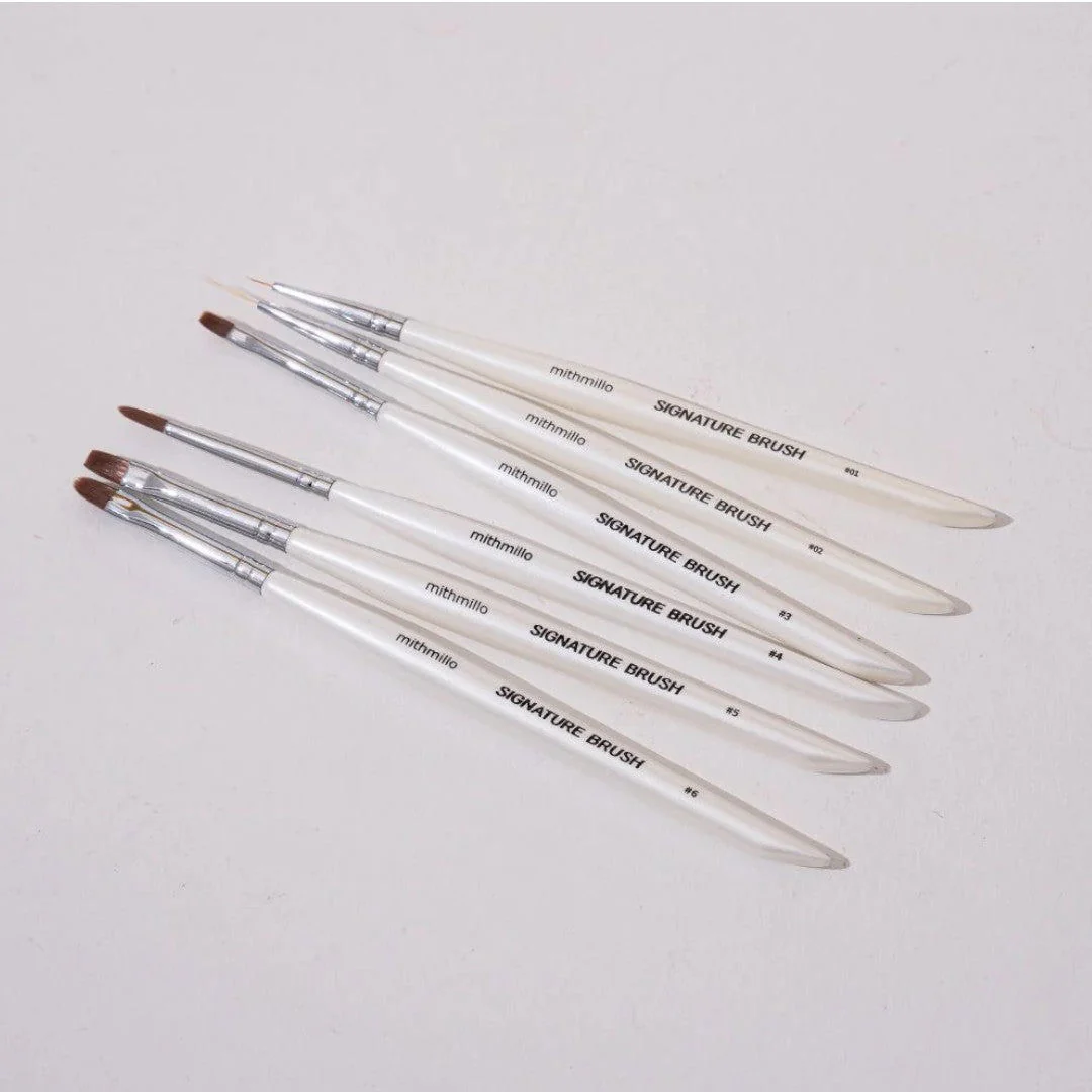 Mithmillo Artistic Signature Gel Brush - Square #5 - Image 4