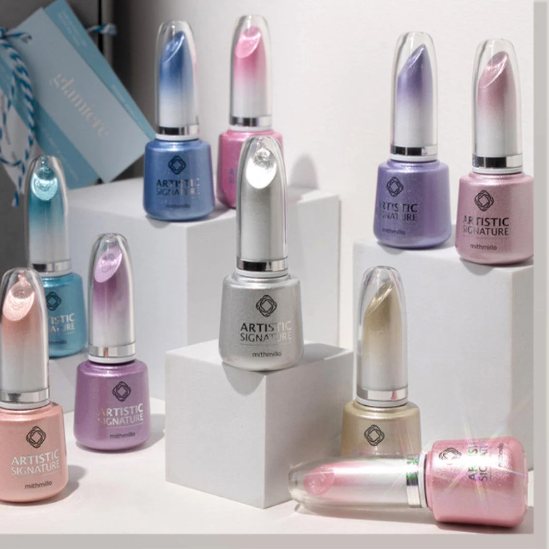 Mithmillo Glitter Gel Polish - Glamiere Collection #GM01-10 (10Pcs) - Image 2
