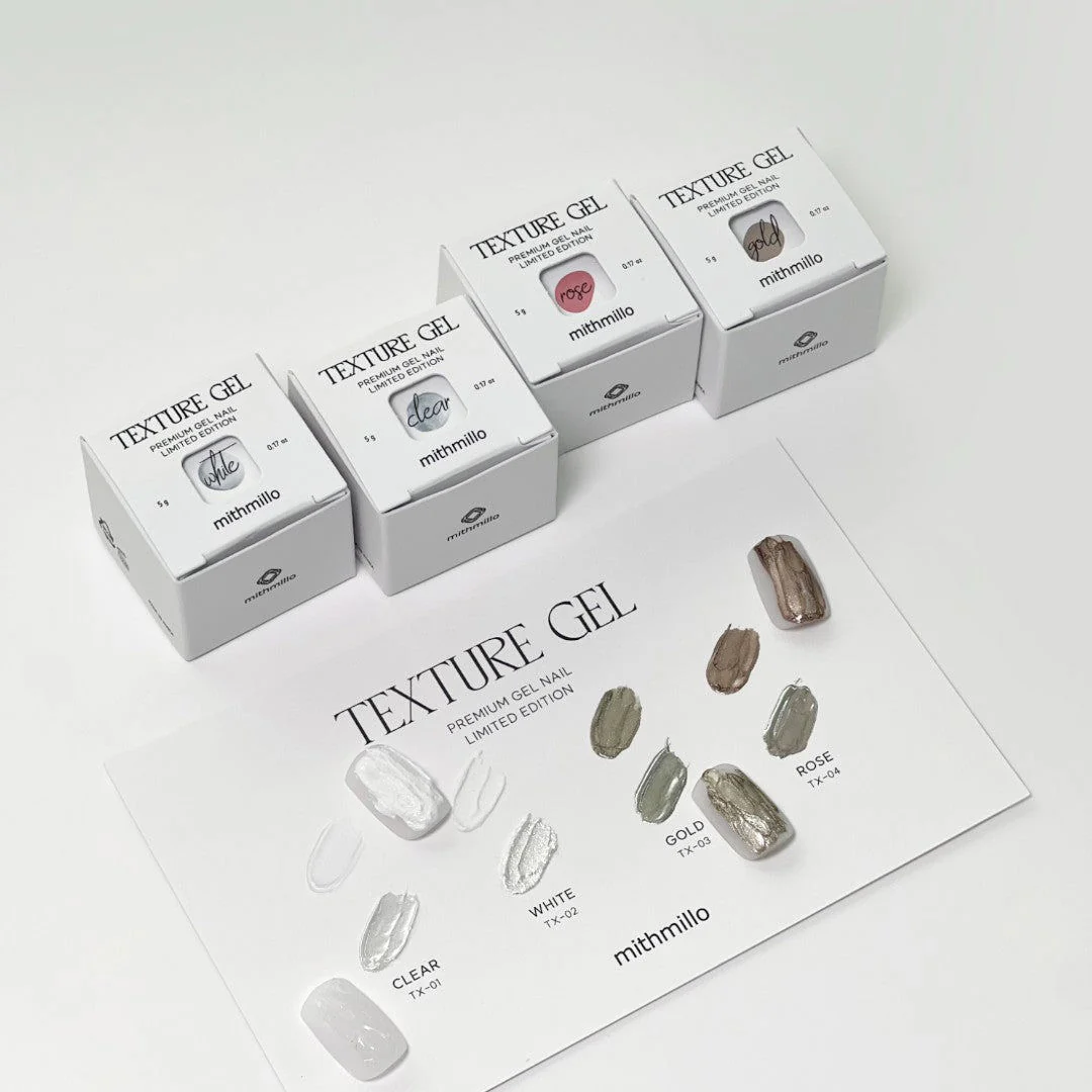 Mithmillo Texture Gel (HEMA-Free) #TX01-04 (Set Of 4) - Image 2