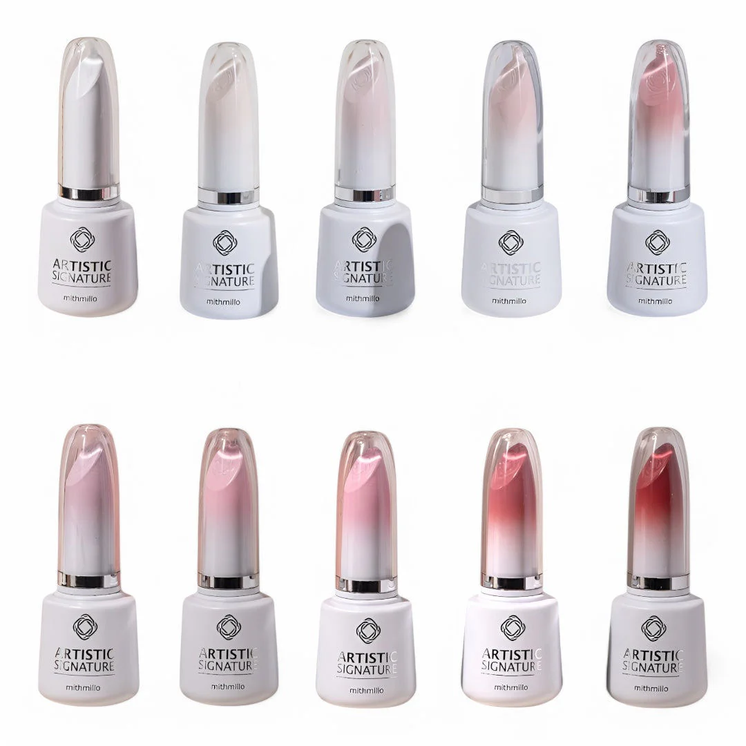 Mithmillo Non-Wipe Syrup Gel Polish #MS01-10 Rosy Dawn Collection