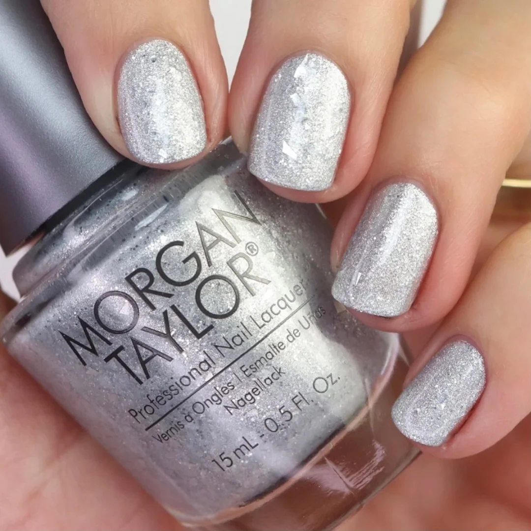 Morgan Taylor Lacquer - Liquid Frost #3110404 - Image 2