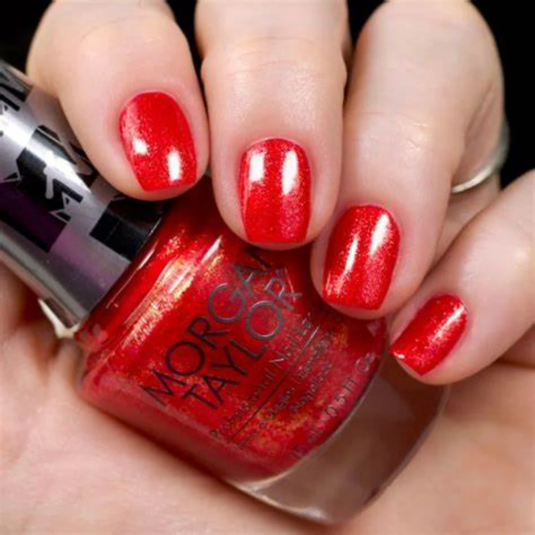 Morgan Taylor Lacquer - Total Request Red #3110387 - Image 2