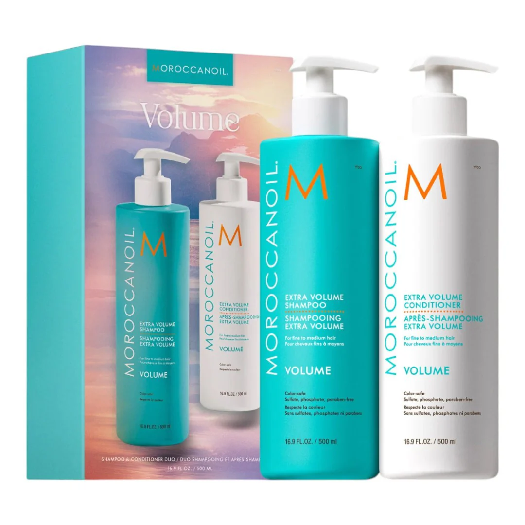 Moroccanoil Extra Volume Shampoo & Conditioner Set - 500ml