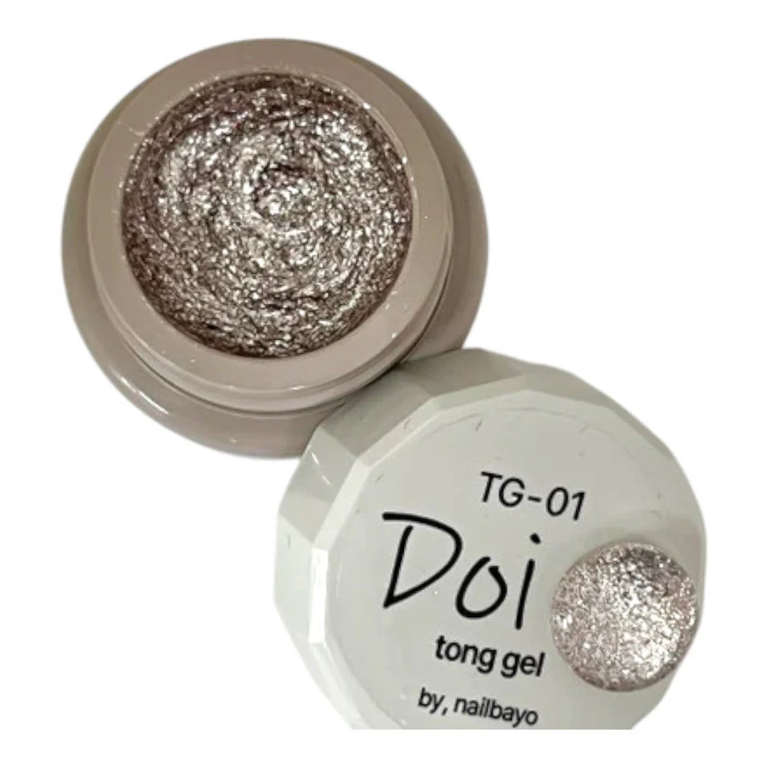 Nailbayo - Doi Tong Glitter Gel #TG01 5G - Image 2