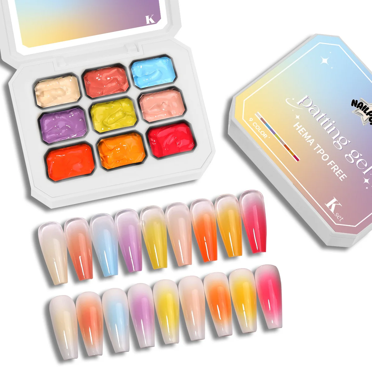 NAILPOP Solid Paint Gel Palette - Image 12