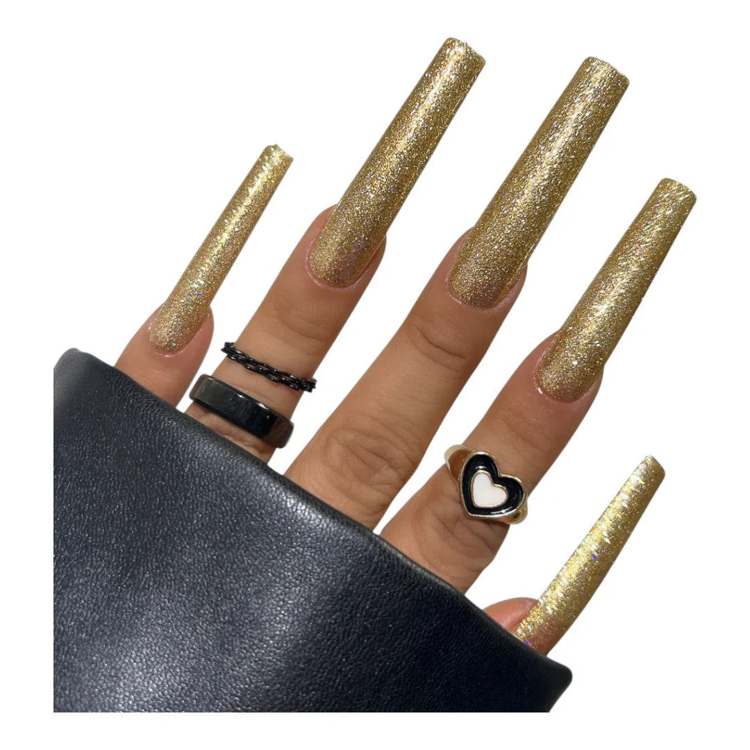 Nailz By Dev Gel Polish - Tea Party Tinsel - Image 2