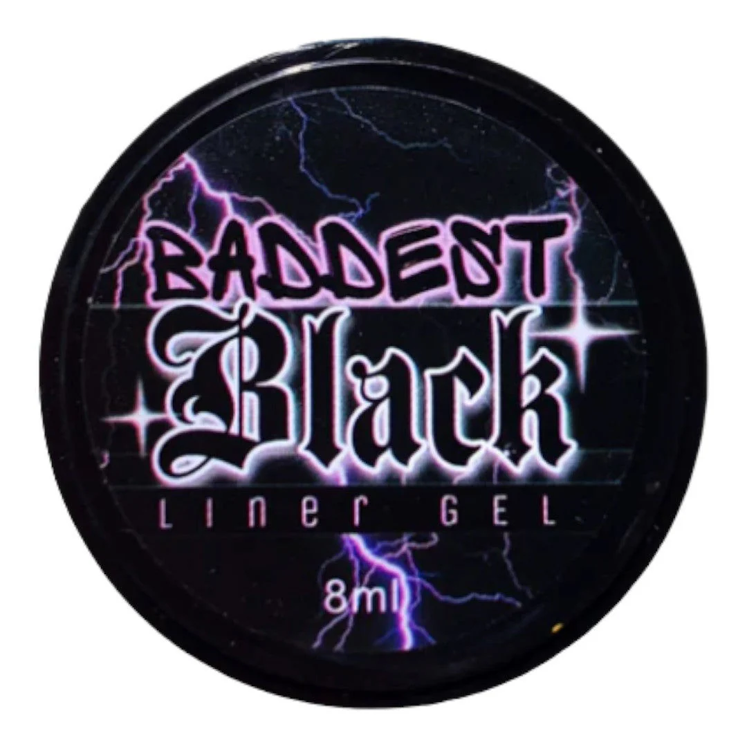 Nailz By Dev Liner Gel - Baddest Black