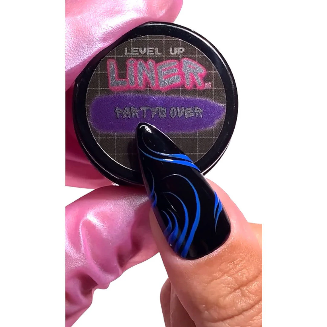 Nailz By Dev Liner Gel - Partys Over - Image 3