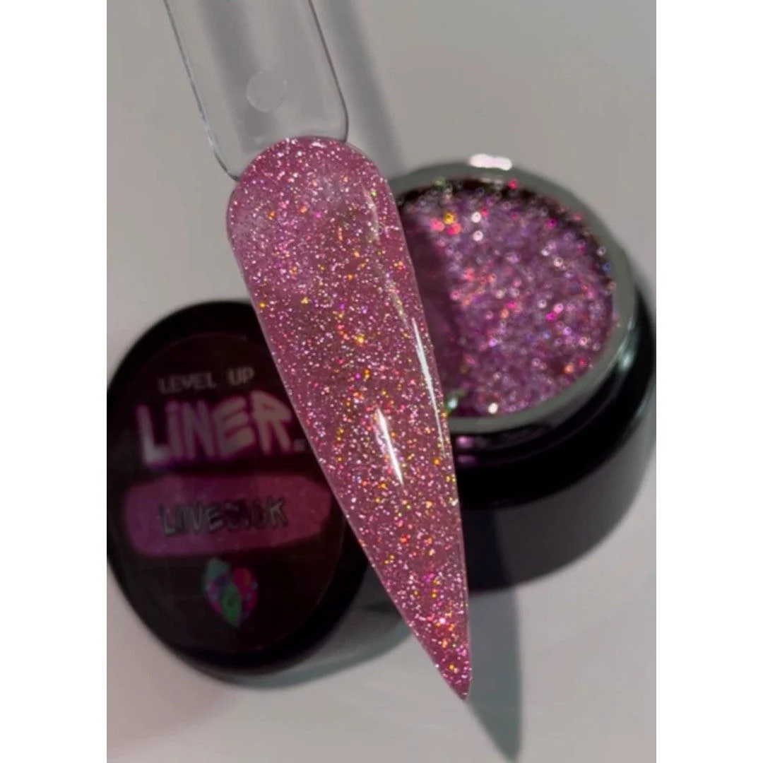 Nailz By Dev Reflective Liner Gel - Lovesick - Image 3