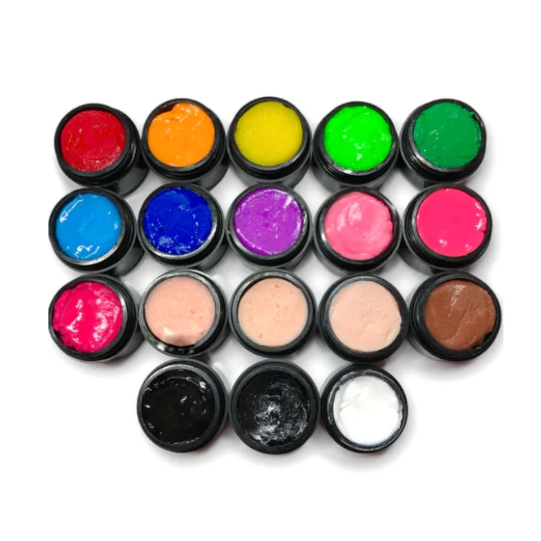 Nailz By Dev Trippy 3D Sculpting Gel 15mL - Neon Green - Image 3