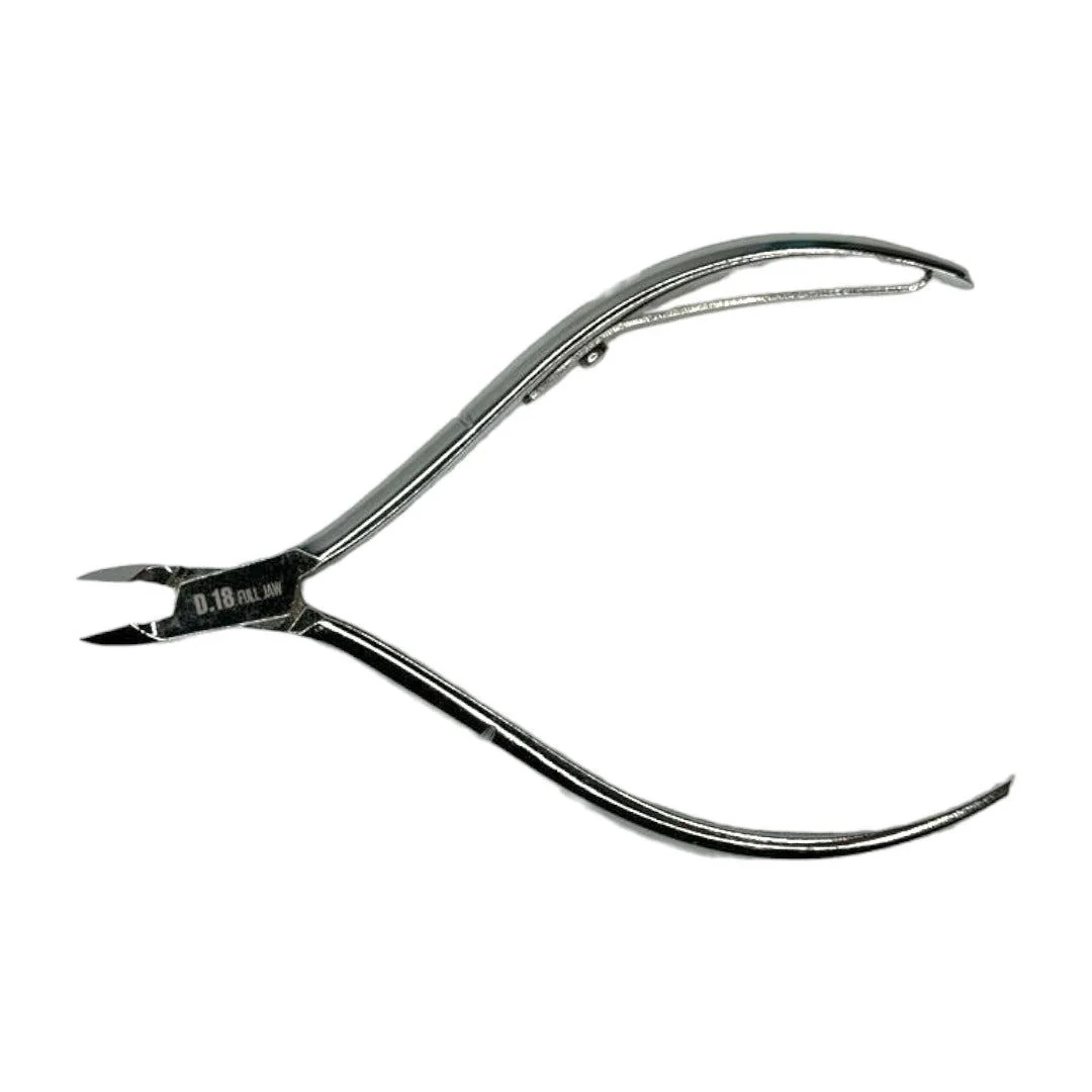 Nghia Hard Steel Cuticle Nippers Single Spring D-18