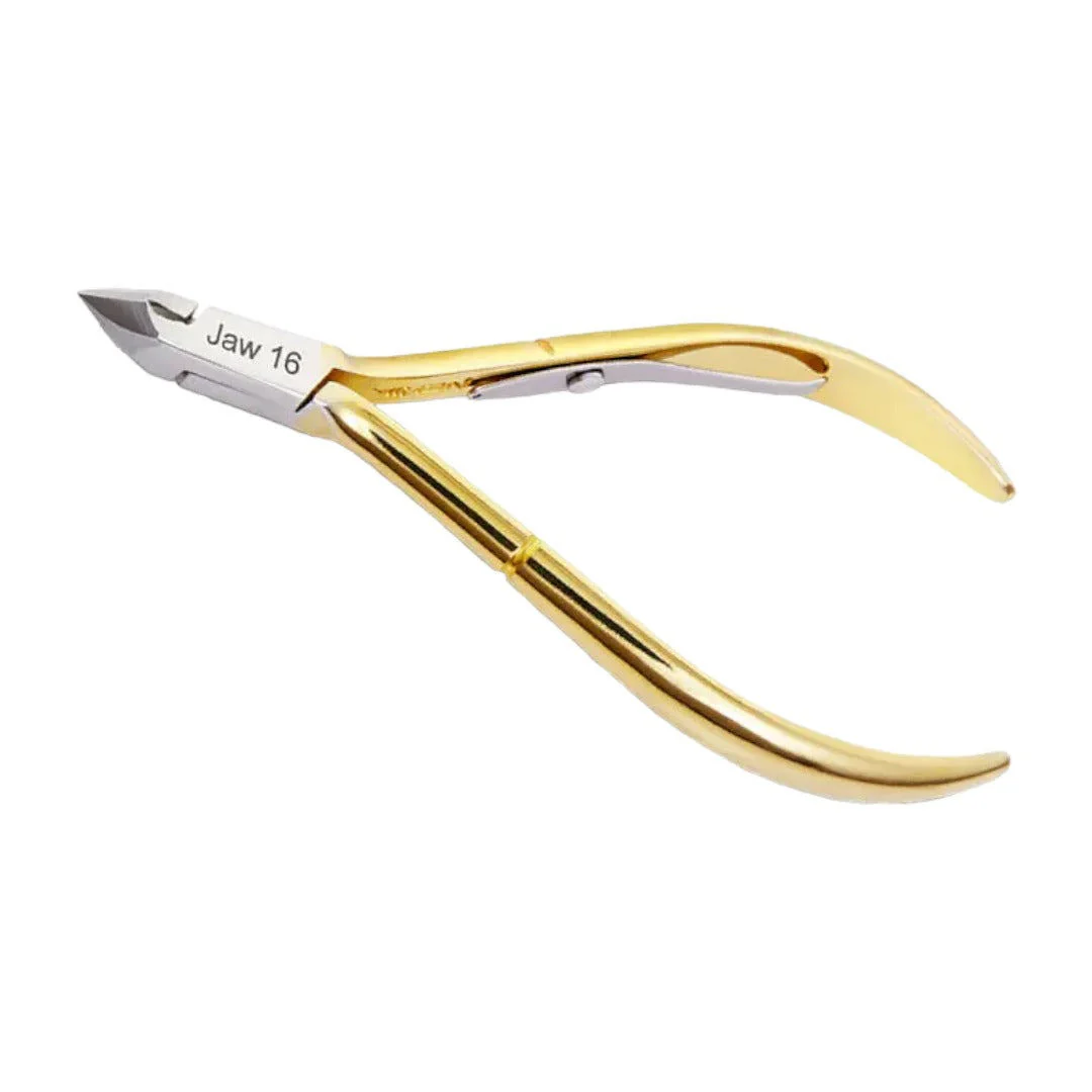Nghia Hard Steel Cuticle Nippers Single Spring D-555