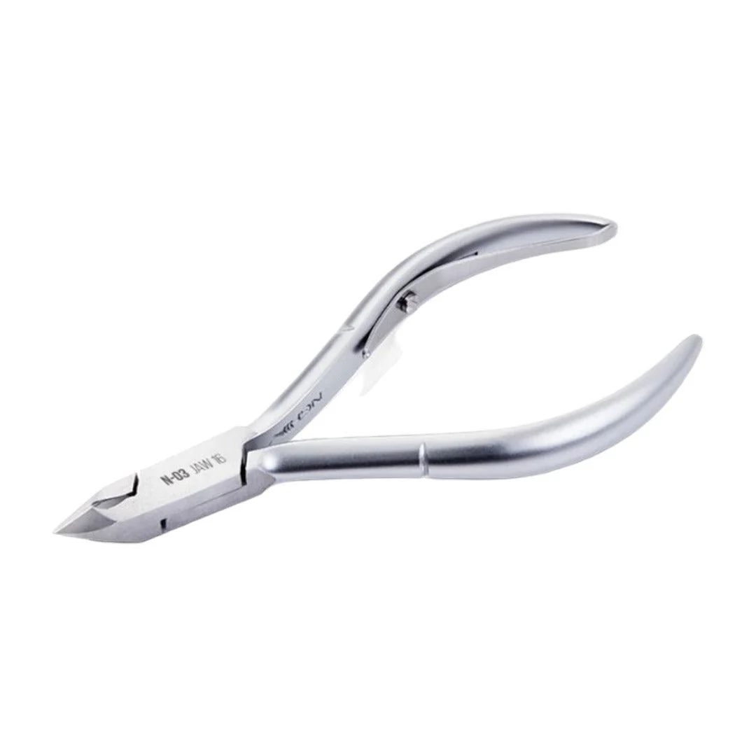 Nghia Stainless Steel Cuticle Nippers Single Spring C06-16/D06-16