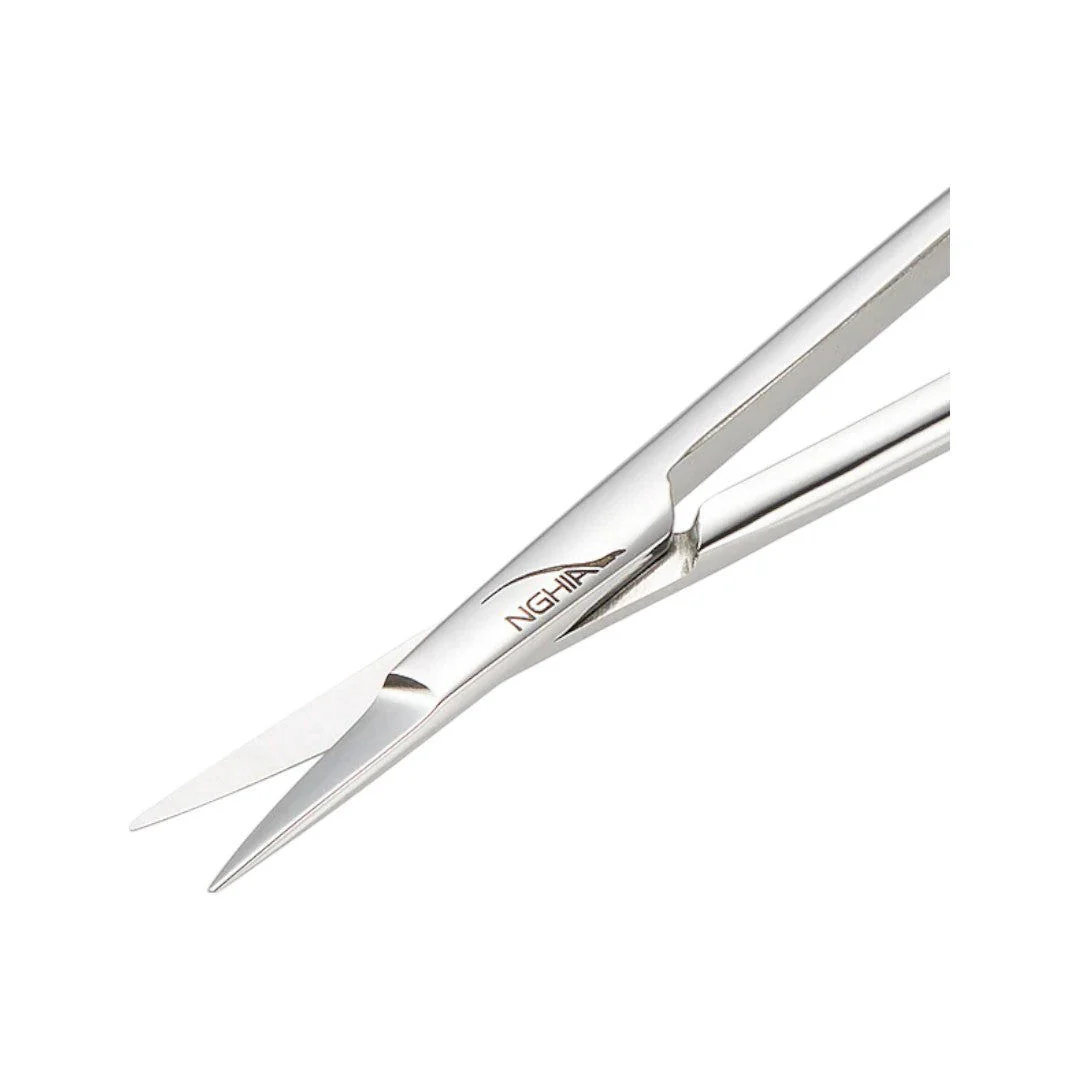 Nghia Stainless Steel Straight Eyebrow Scissors KM-603 - Image 4