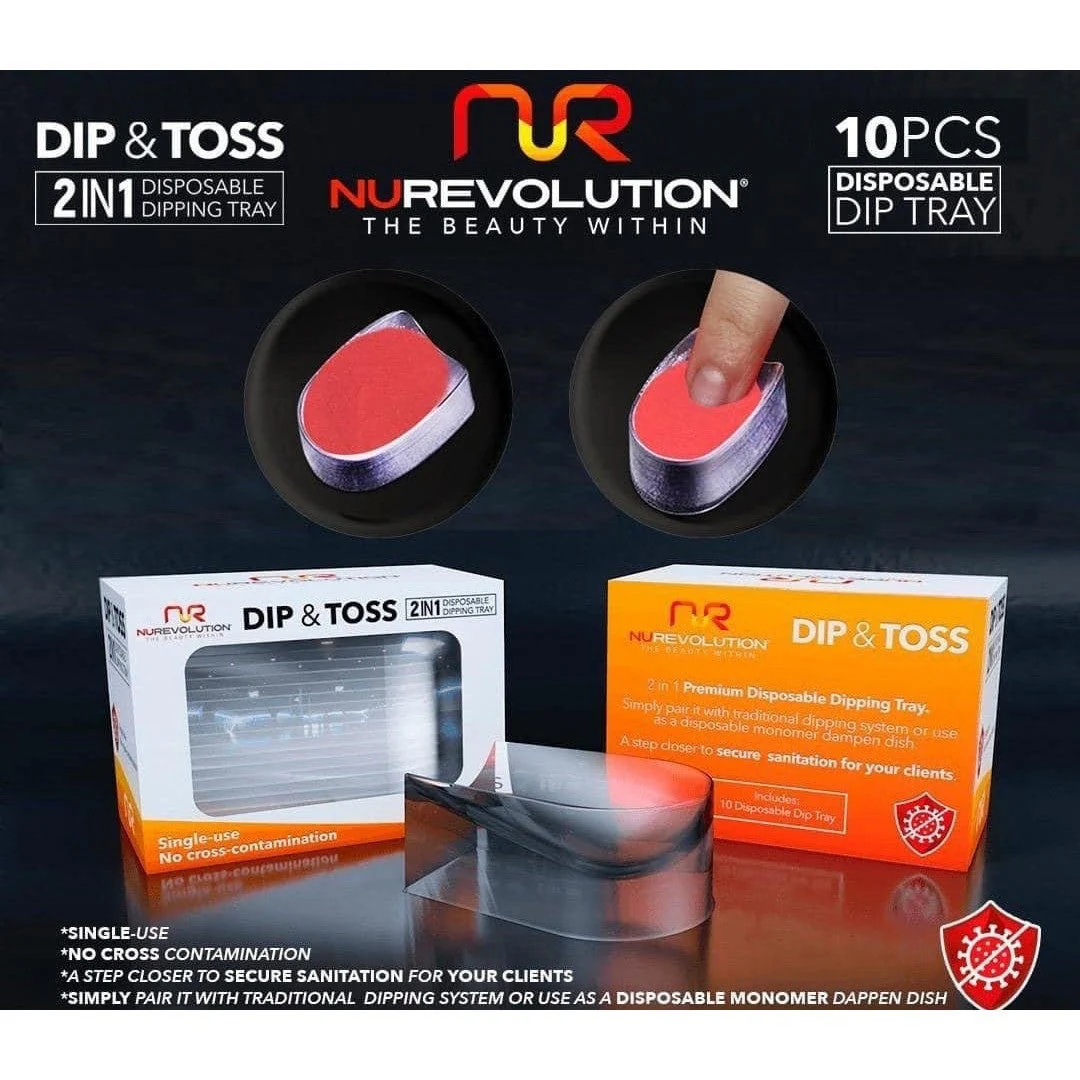 Nurevolution Dip & Toss Disposable Dipping Containers (10Pcs) - Image 2