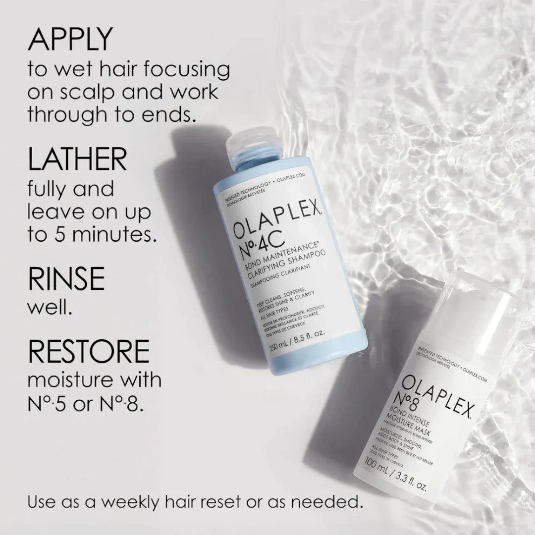OLAPLEX No. 4C Bond Maintenance Clarifying Shampoo - 33.8oz - Image 4