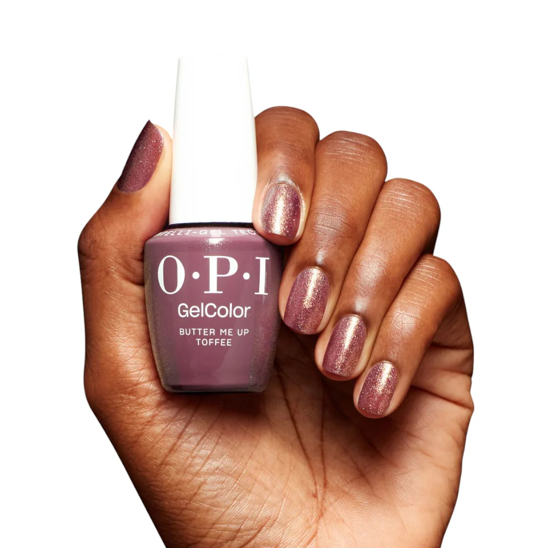 OPI Gel Colour - Butter Me Up Toffee #GCHPS09 - Image 4
