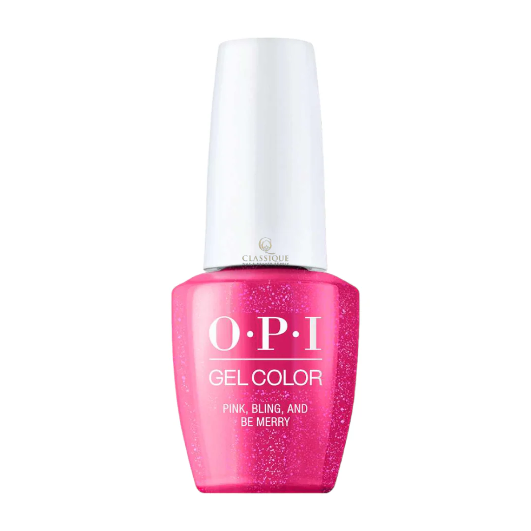OPI Gel Colour - Pink, Bling & Be Merry #HPP08