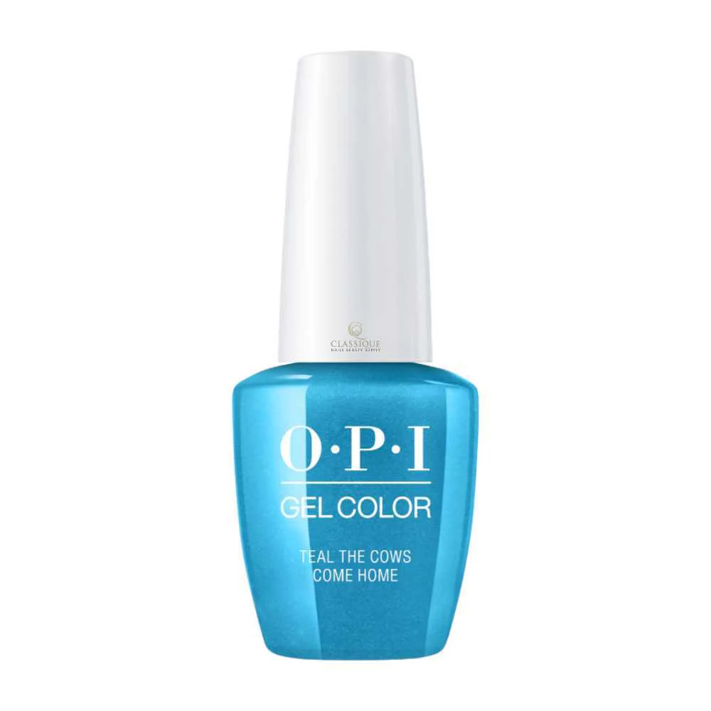 OPI Gel Colour - Teal The Cows Come Home #GCB54