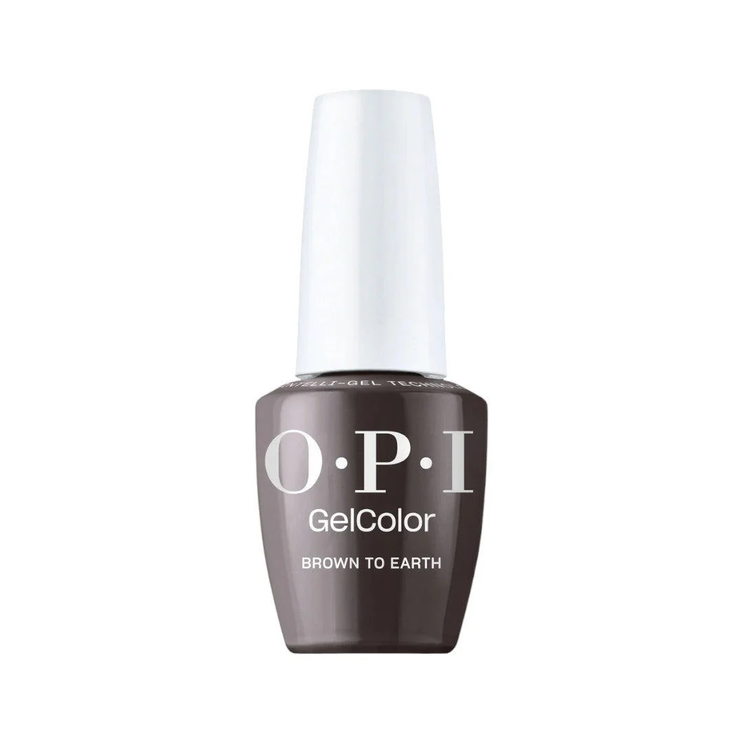 OPI Gel Colour - Brown To Earth #GCF004