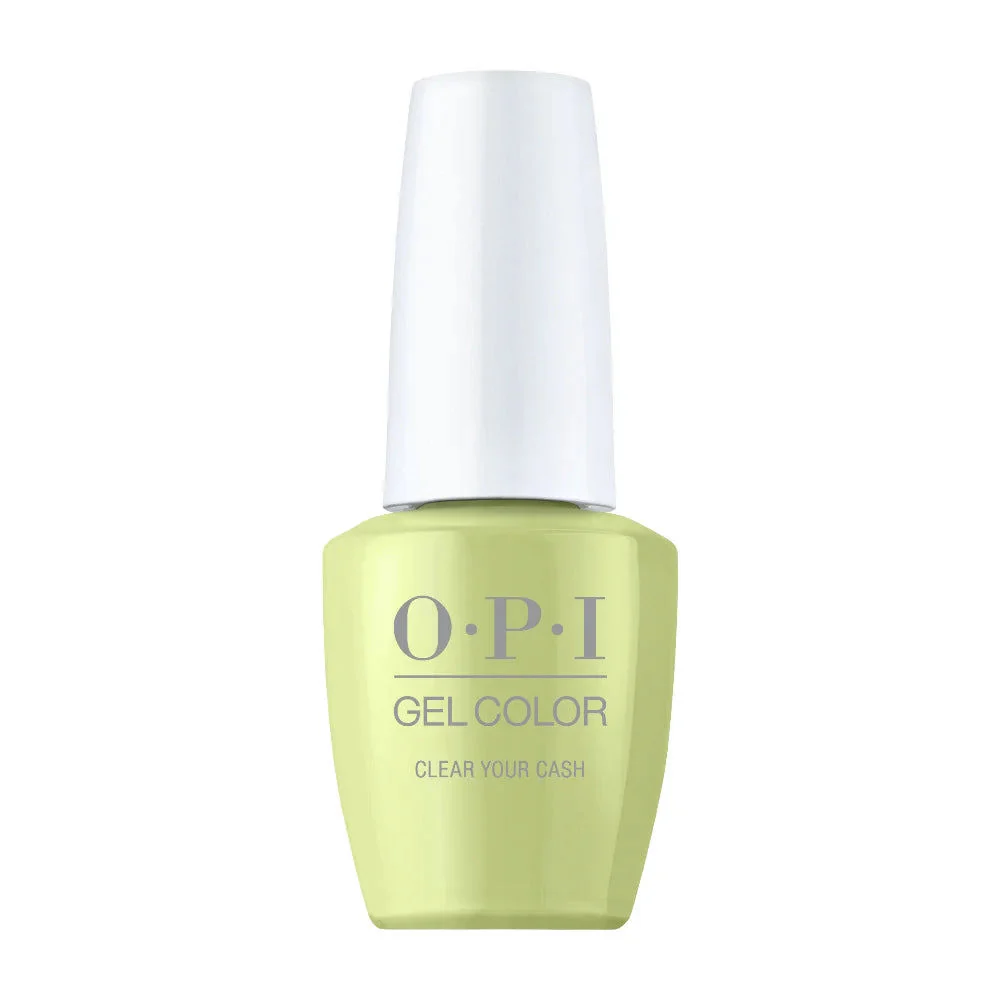 OPI Gel Colour - Clear Your Cash #GCS005