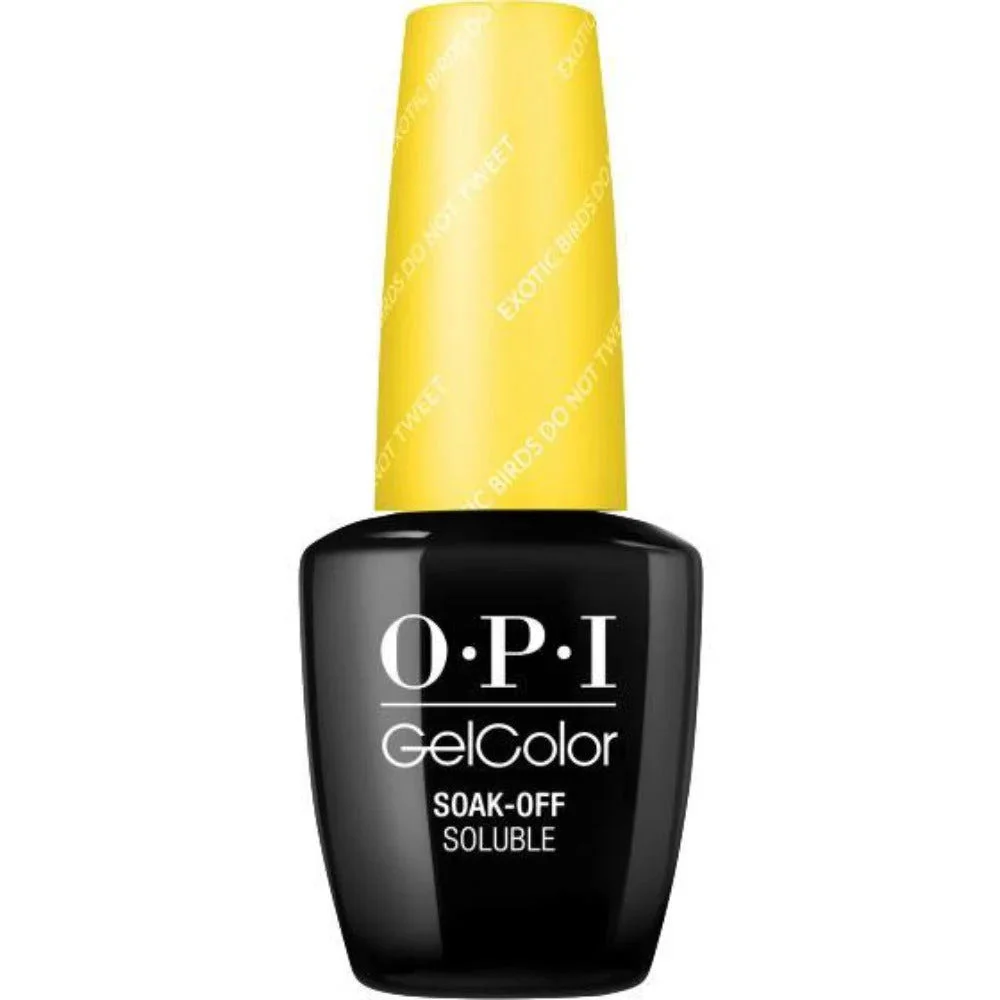 OPI Gel Colour - Exotic Birds Do Not Tweet #GCF91 - Image 2