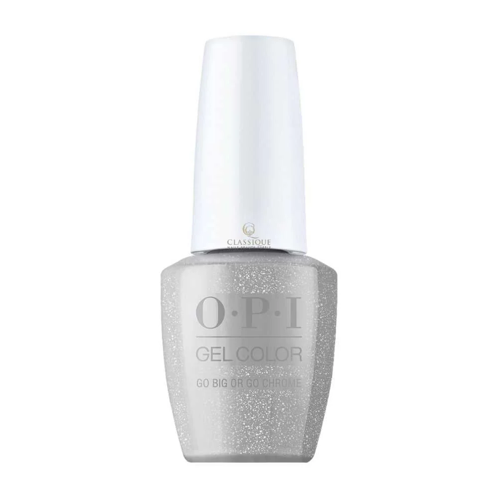 OPI Gel Colour - Go Big Or Go Chrome #HPP01
