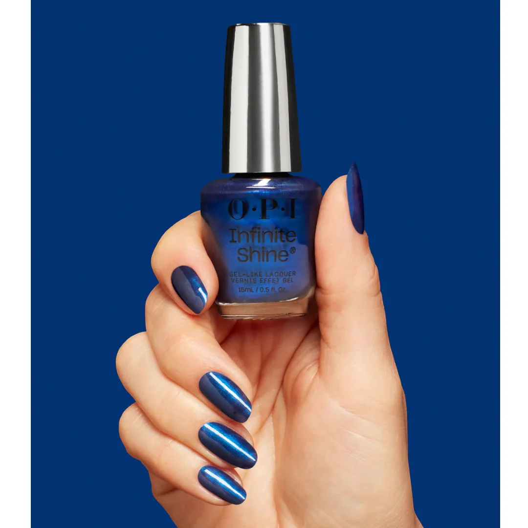 OPI Infinite Shine - Sneak-A-Blue Candy #ISLHRS18 - Image 2