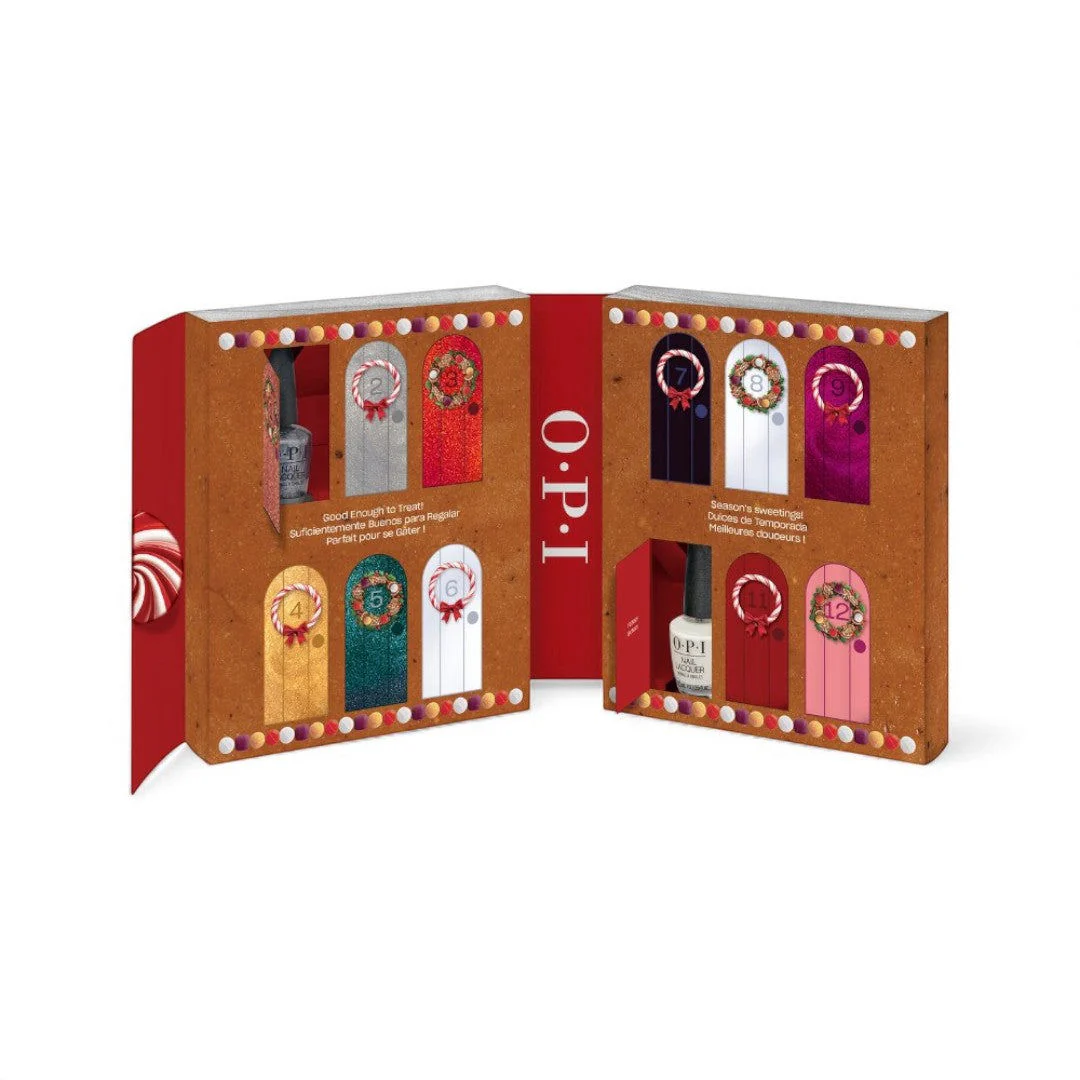 OPI Mini Lacquer - Good Enough To Treat Holiday Advent Calendar 2025 12Pcs - Image 3