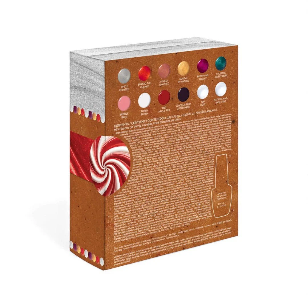 OPI Mini Lacquer - Good Enough To Treat Holiday Advent Calendar 2025 12Pcs - Image 5