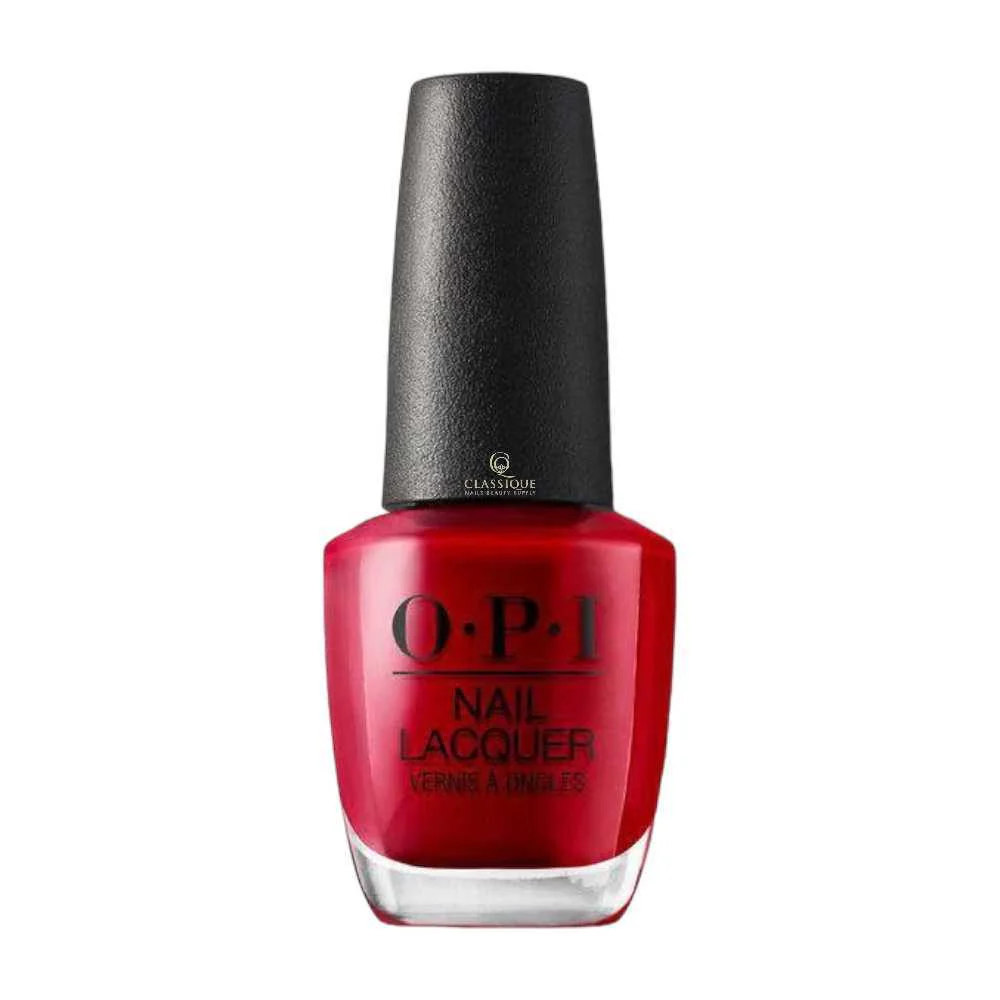 OPI Lacquer - Red Hot Rio #NLA70