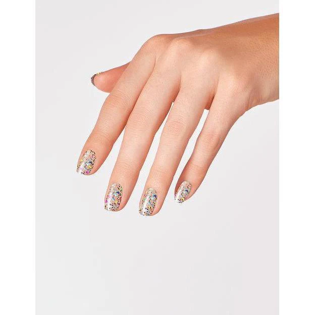 OPI Infinite Shine - You Had Me At Confetti #HRN30 - Image 3