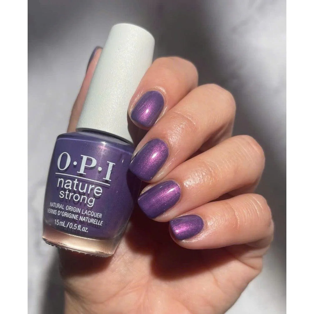 OPI Nature Strong - Achieve Grapeness #NAT024 - Image 2