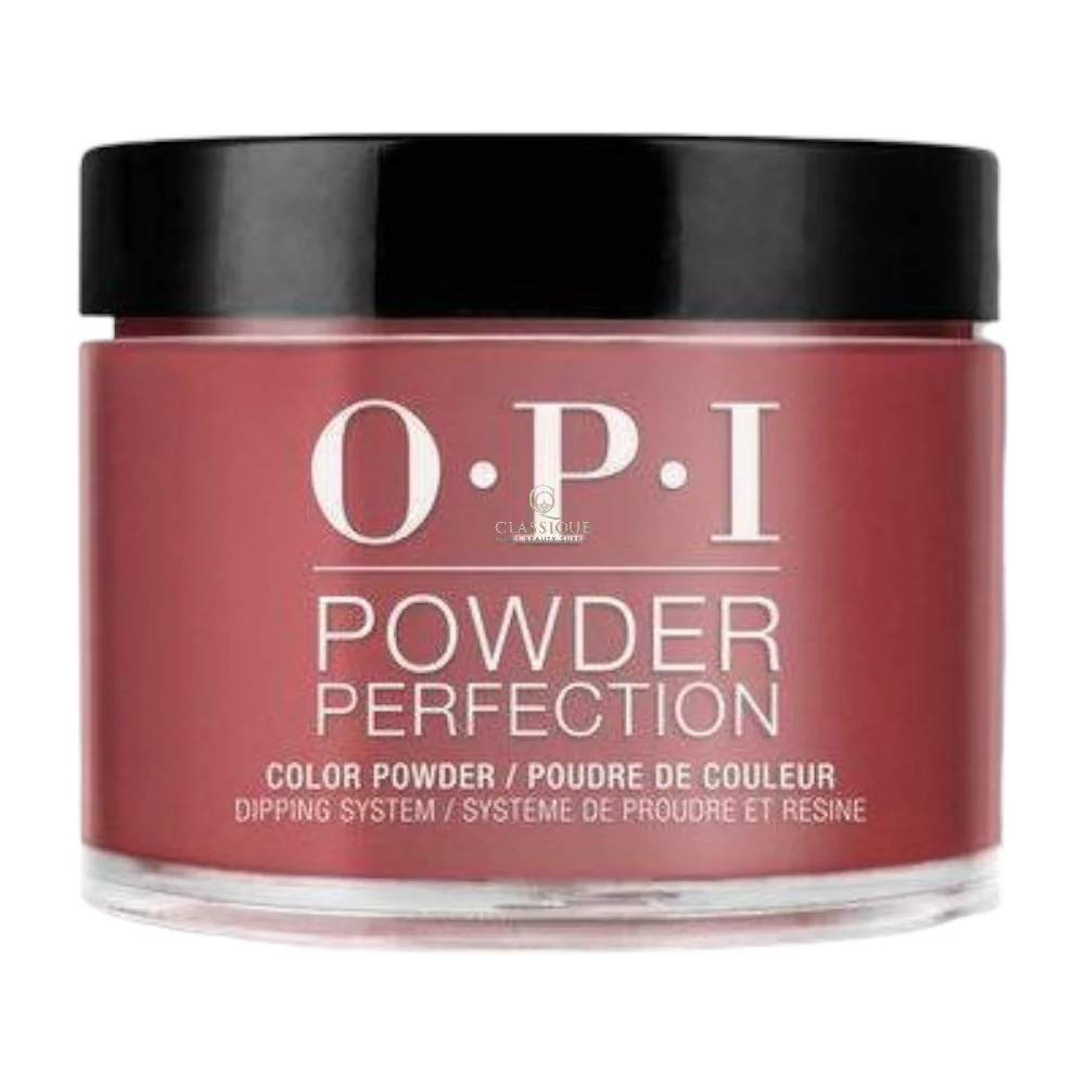 OPI Powder Perfection - Got The Blues For Red #DPW52