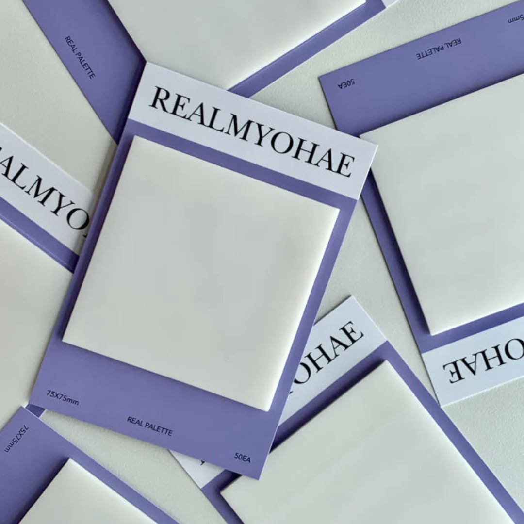 Real Myohae Disposable Colour Mixing Palette (50 Sheets)