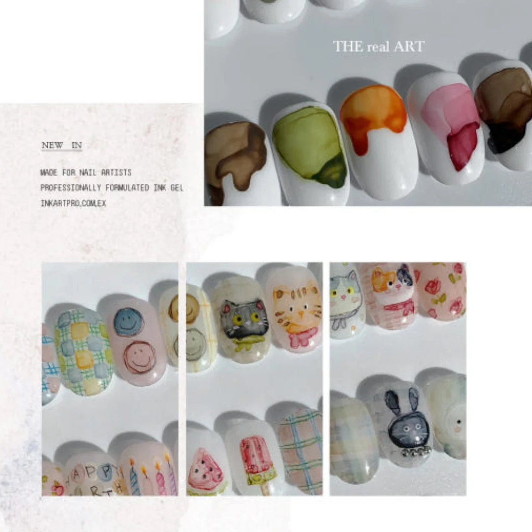 Real Myohae Real Ink - Amber Orange #011 - Image 4