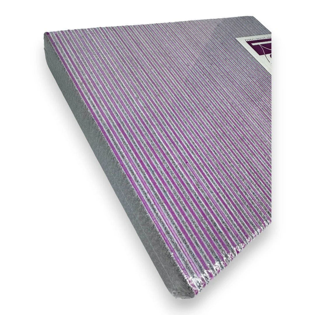 RED USA Jumbo Nail Files - Zebra 80/80 Grit (Pack Of 50) - Image 2