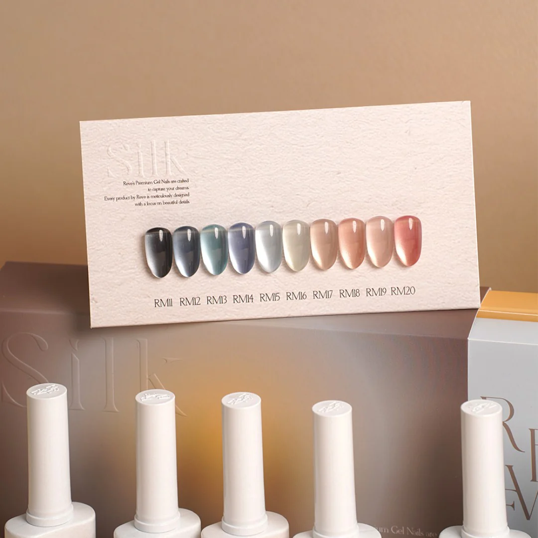 Reve In Nail Cat Eye Gel Polish - Silk Collection #RM11-20 (10Pcs) - Image 7